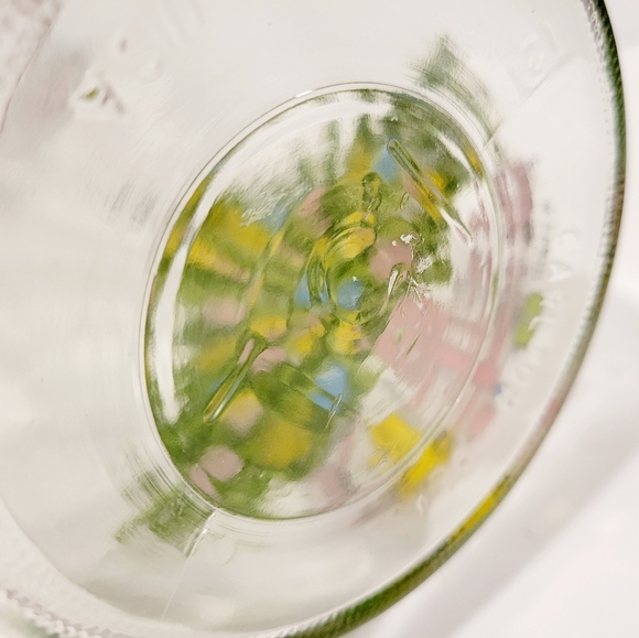 Vintage Carlton Glass With Sabin Christmas Tree 15 L USA Glass Snap Jar. - Picture 5 of 5